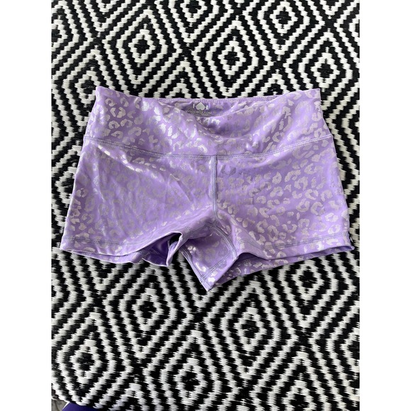 Wodbottom Shorts Wodbottom Leopard Print Shiny Booty Shorts 325
